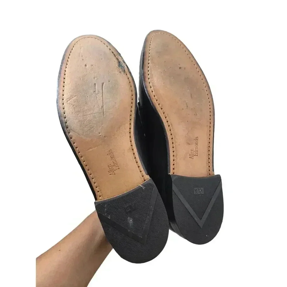 Allen Edmonds Men's Maxfield Tassel Loafer Black Size 12